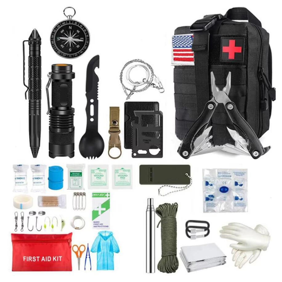 Bivy Bag Emergency - Survival Apteczka Survival Pełny zestaw Molle