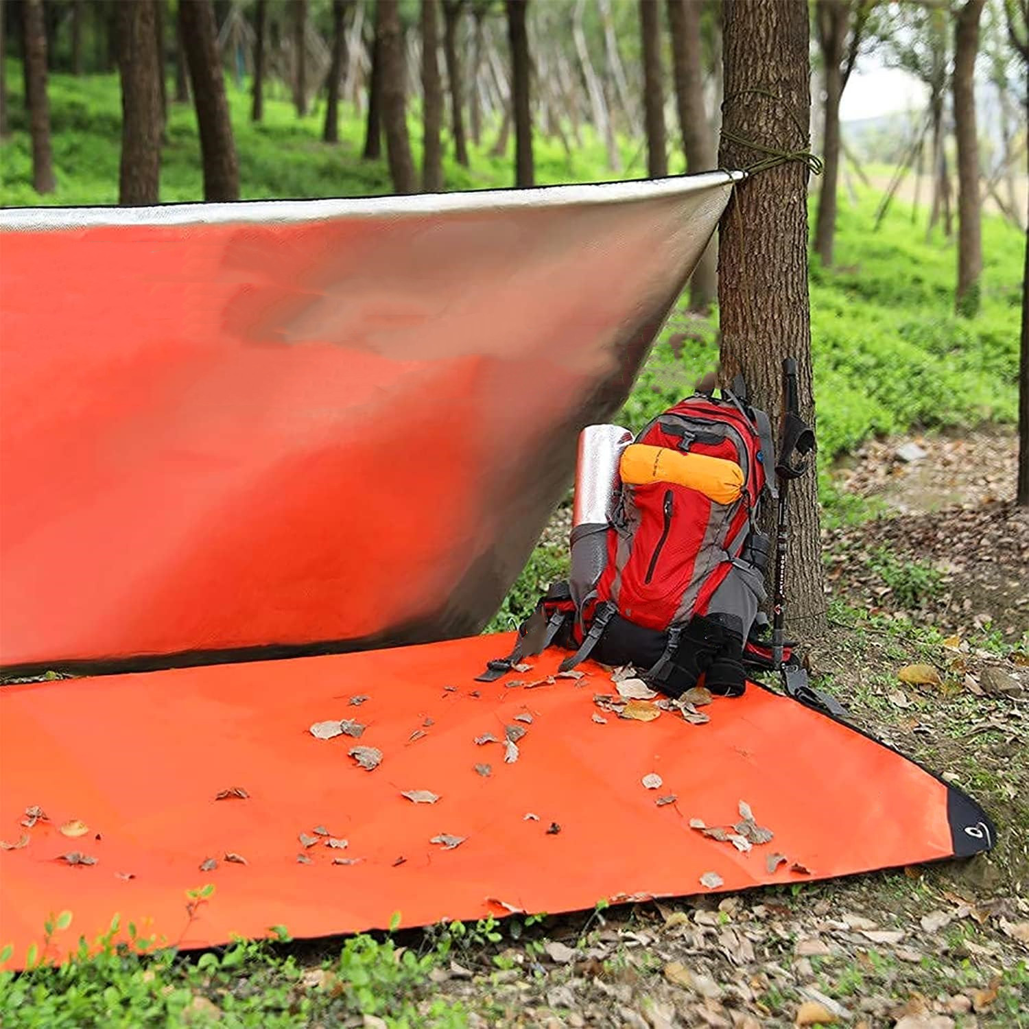 Survival Blanket Reflective - Wytrzymały koc survivalowy – izolowana, odblaskowa
