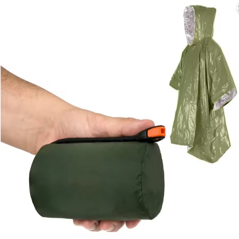 Awaryjne ponczo 4 szt., termic – Survival Blanket Reflective recenzja i cena
