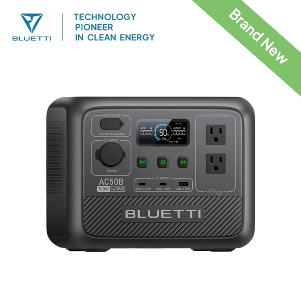 BLUETTI AC50B Przenośna Stacja – Solar Emergency Charger recenzja i cena