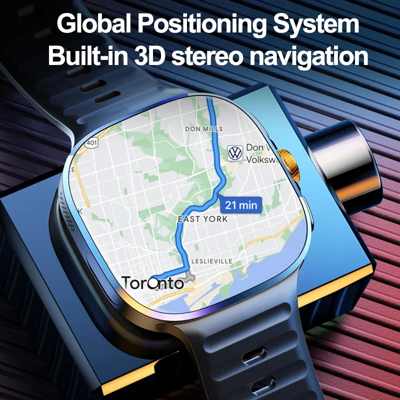 Smartwatch 4G/5G z ekranem 2,4 – Compass Lensatic recenzja i cena