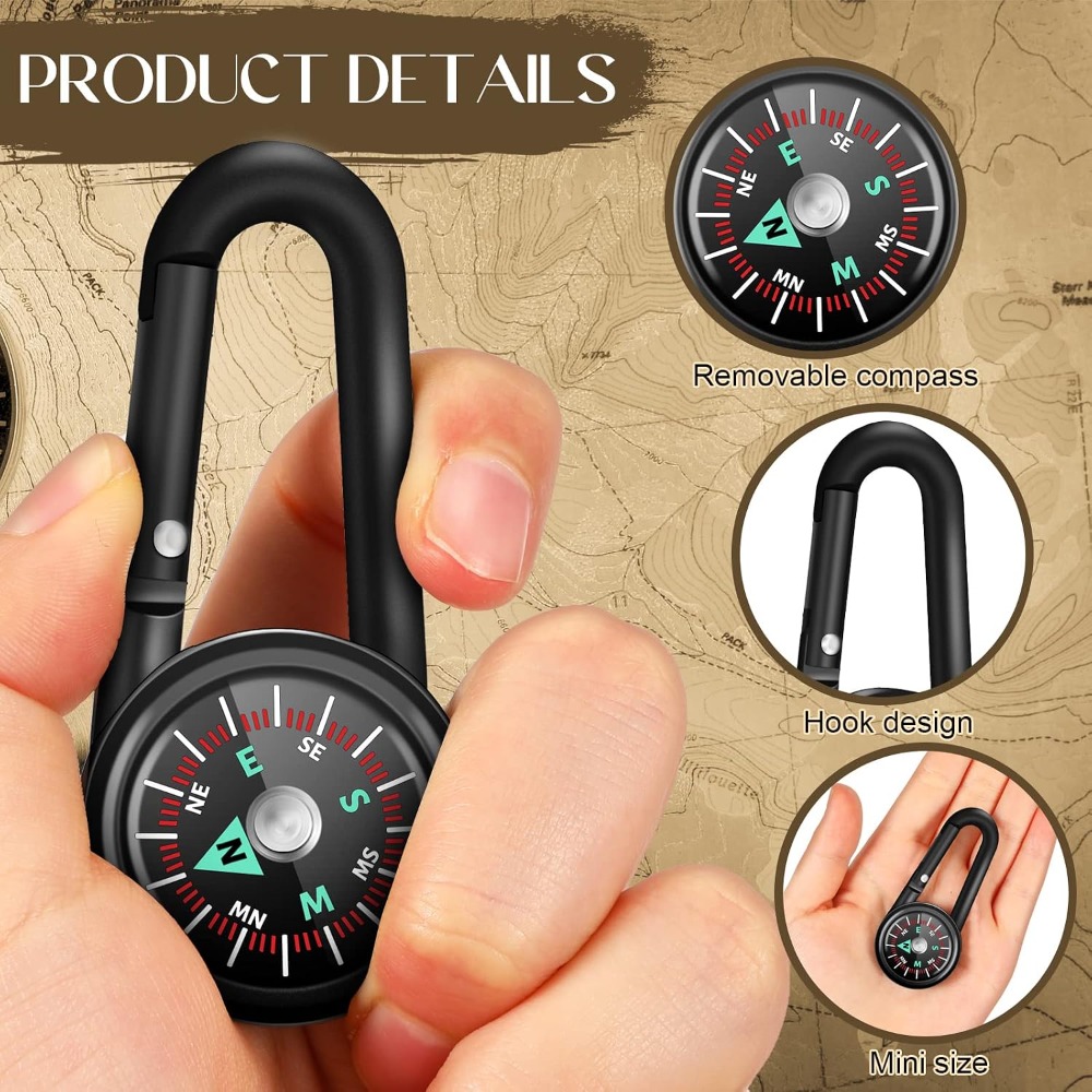 6-50 szt. Mini Kompas Magnetyc – Compass Lensatic recenzja i cena